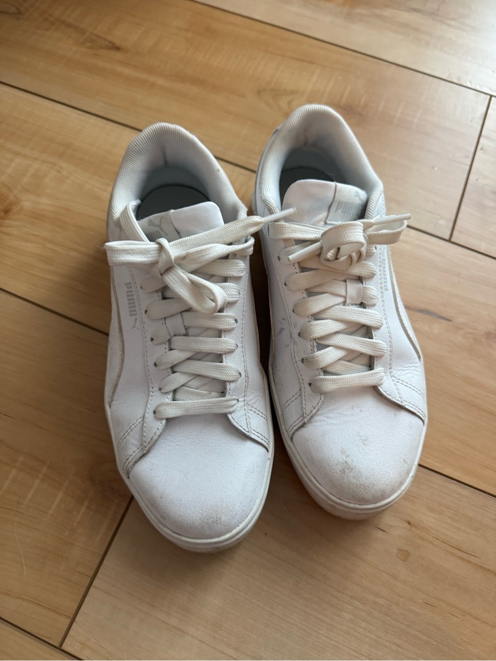 Puma White Women's Low-Top Sneakers